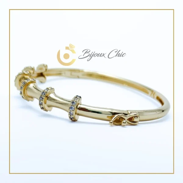 Bracelet laadem en acier inoxydable